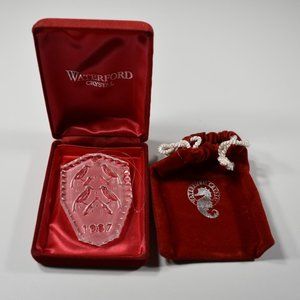1987 Waterford Crystal Ornament